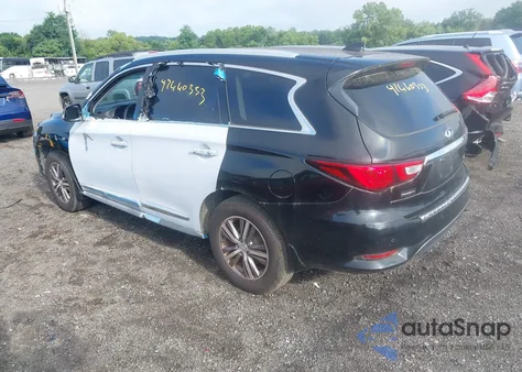2017 Infiniti Qx60 from USA, damaged, VIN 5N1DL0MN7HC527103